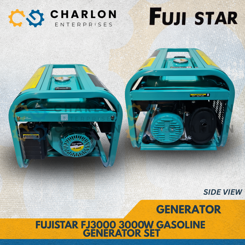 Fujistar FJ3000 3000W Gasoline Generator Set | Shopee Philippines