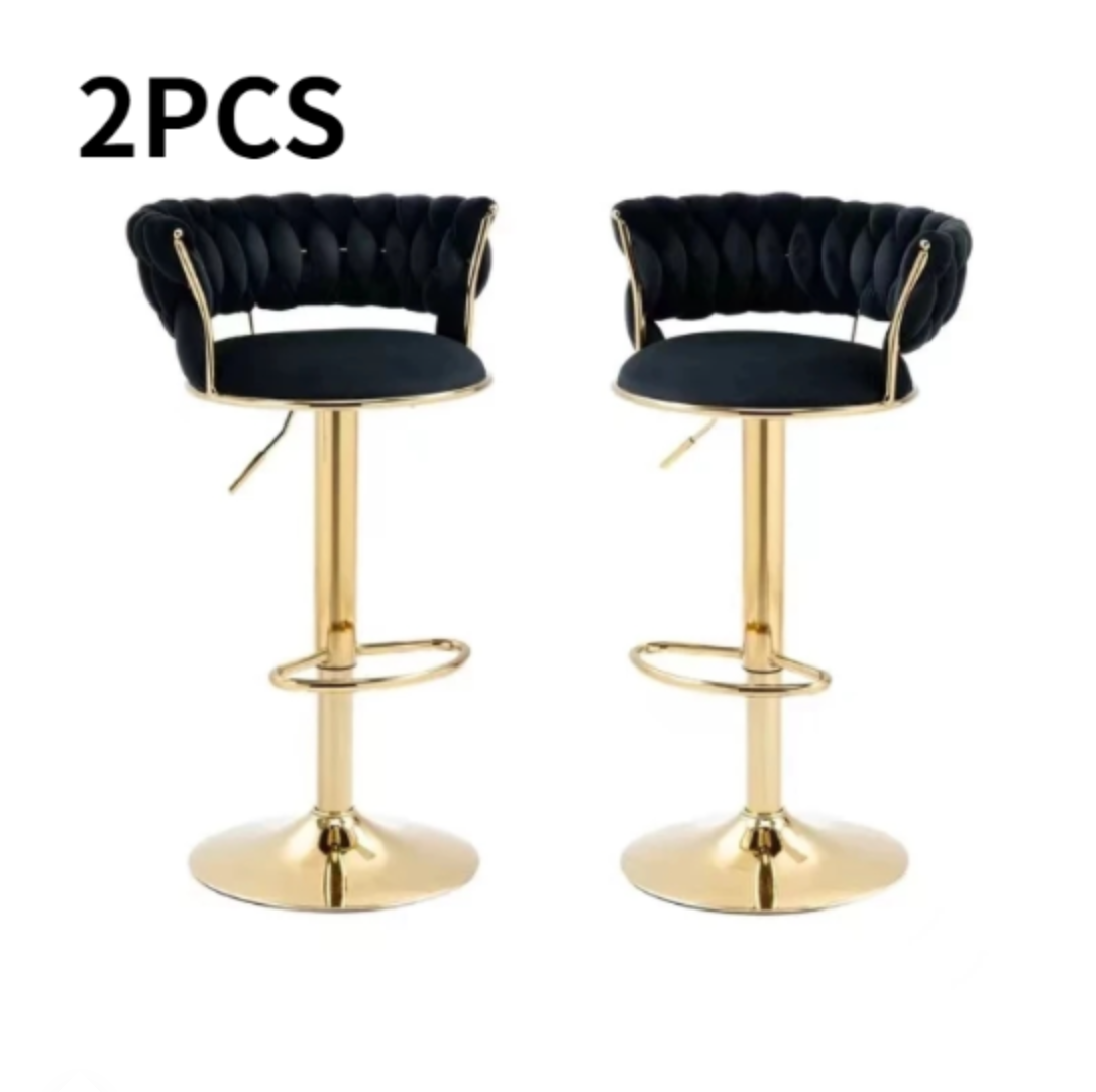 （COD）Bar Chair And high Stool Bar Can Be Lifted And Light And The Back ...