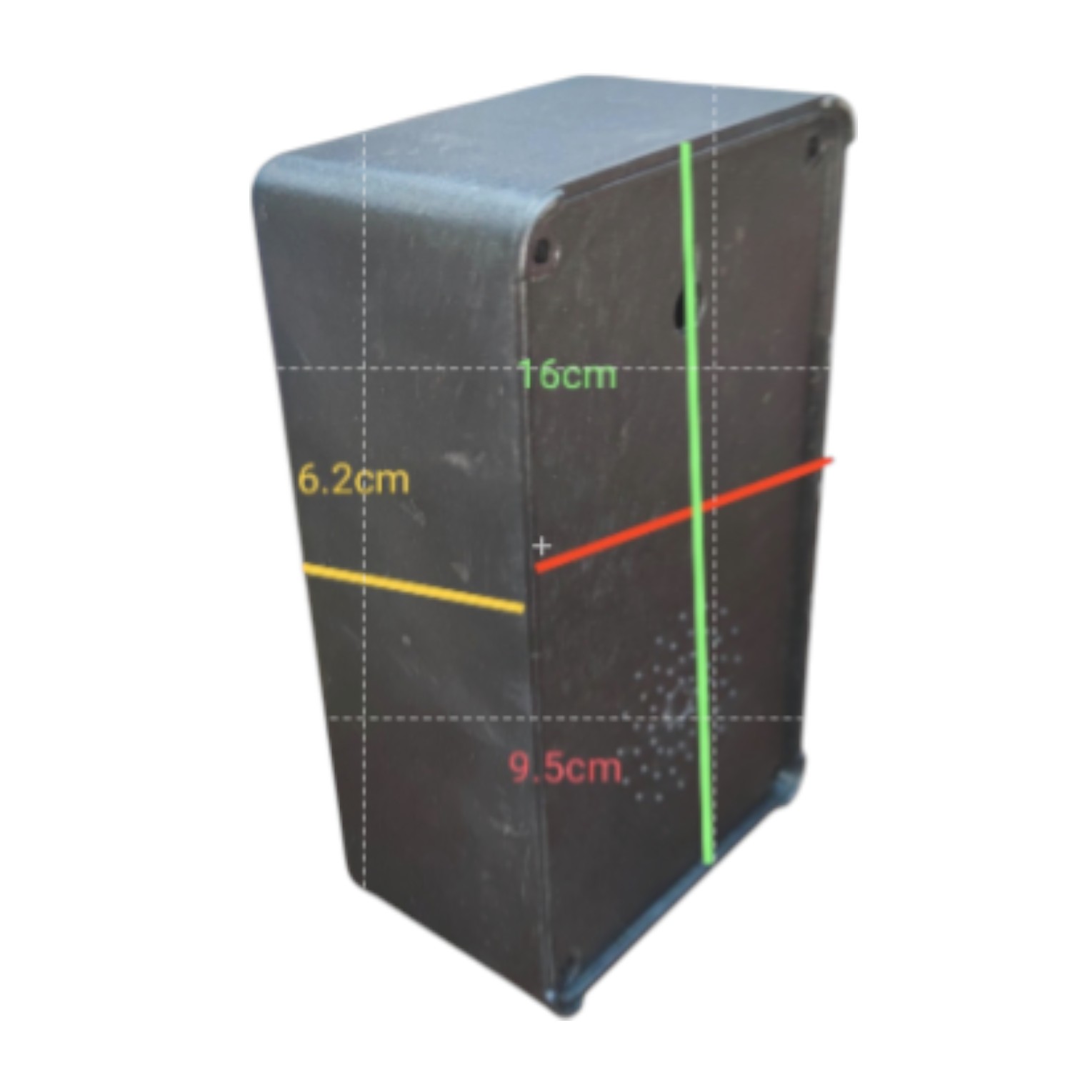 PVC Box Kit Assembly 160mm x 95mm x 62mm DIY Plastic Box For Project ...