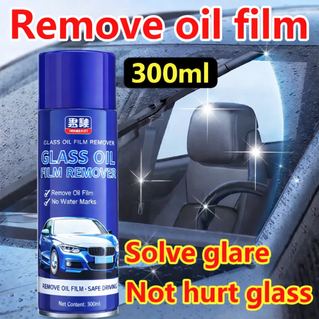 Glass Cleaner Spray 300ML Car Windshield Oil Film Remover Acid Rain ...