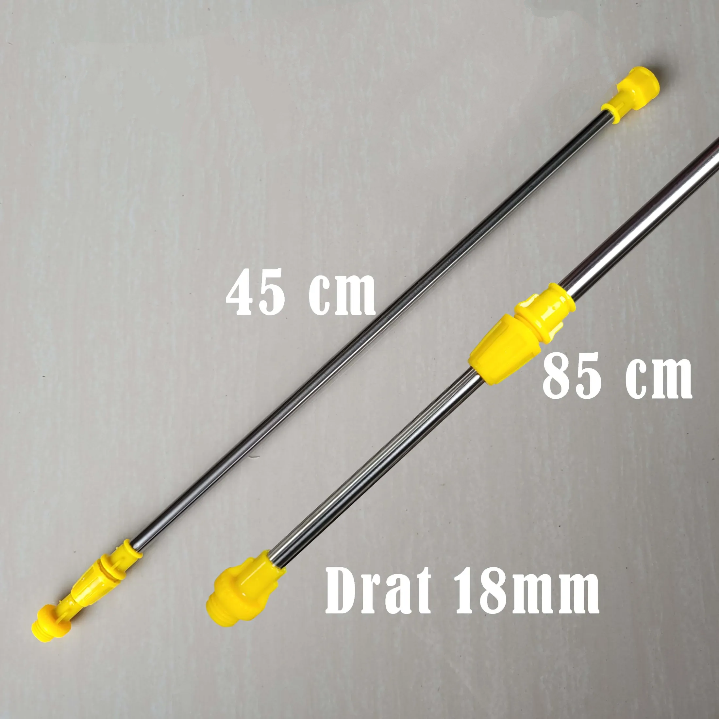 Stainless Steel Telescopic Sprayer Wand 45–85cm Garden Sprayer ...