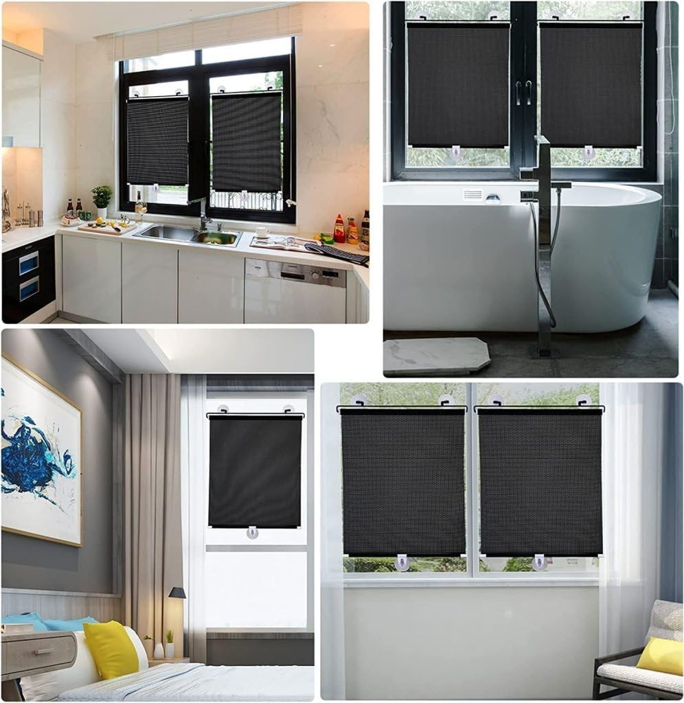 Retractable windshield sun protector window cover for sunlight tint for ...