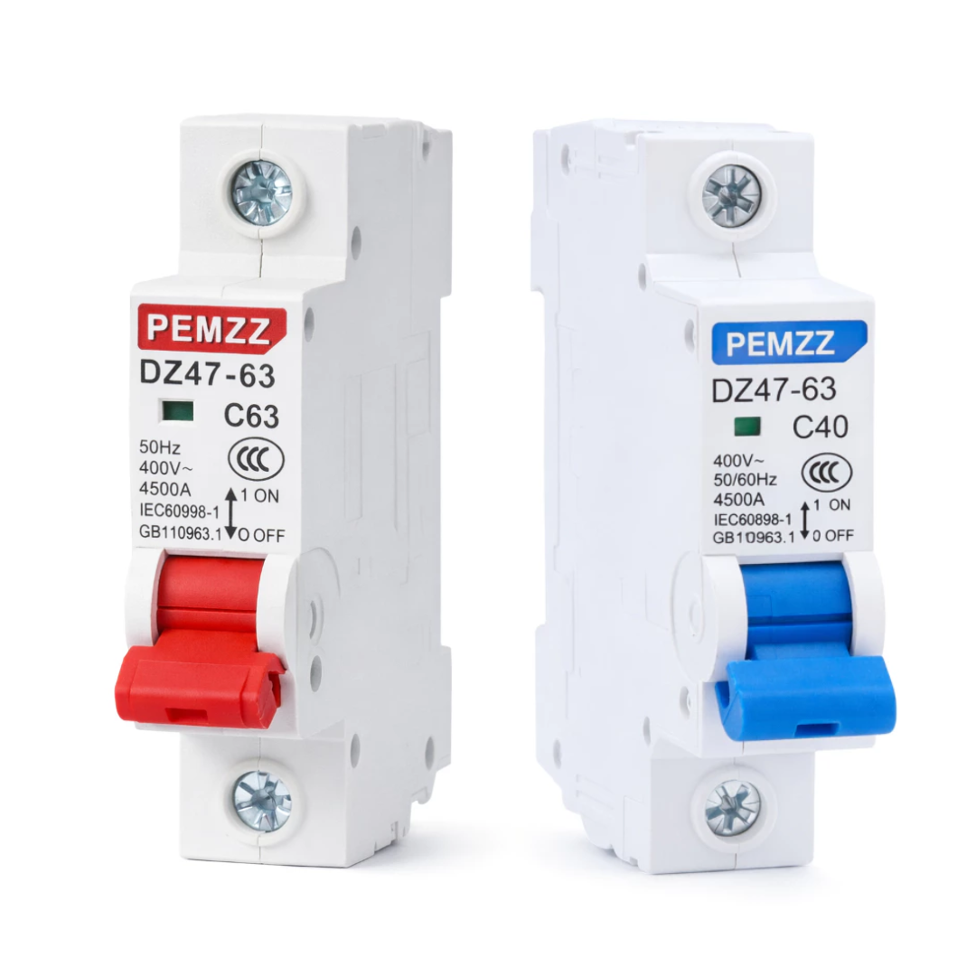 AC DC miniature breaker circuit breaker for solar 10A 16A 20A 32A 40A ...