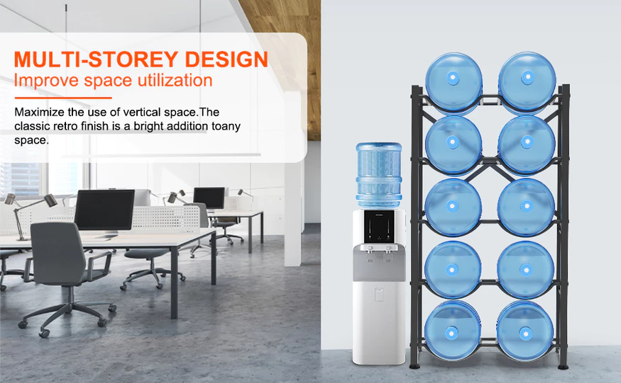 Water Rack Stand Water Container Gallon Rack Mineral Water Dispenser ...