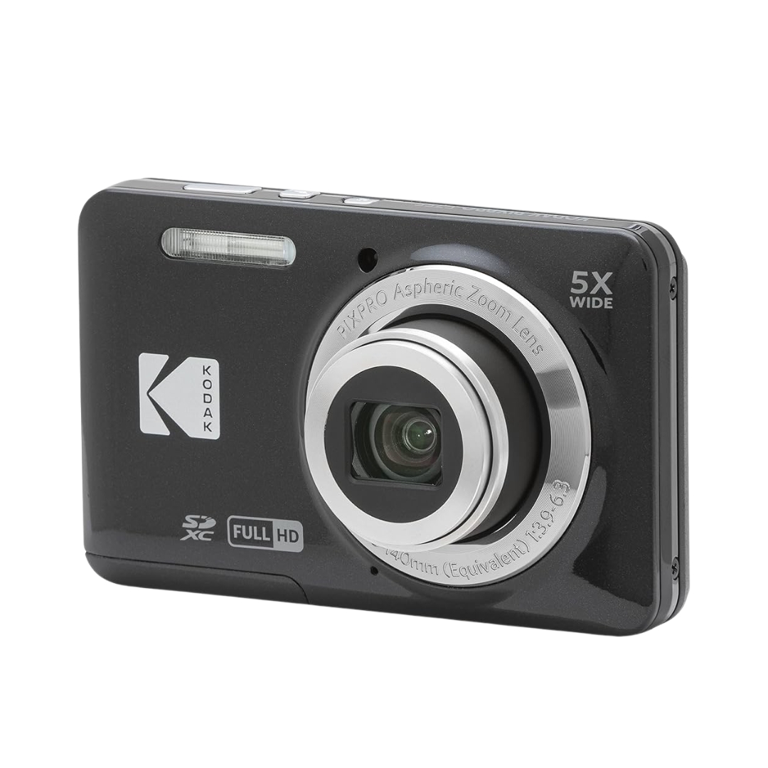 Kodak PixPro FZ55 Compact Point and Shoot Digital Camera (Black/Silver ...