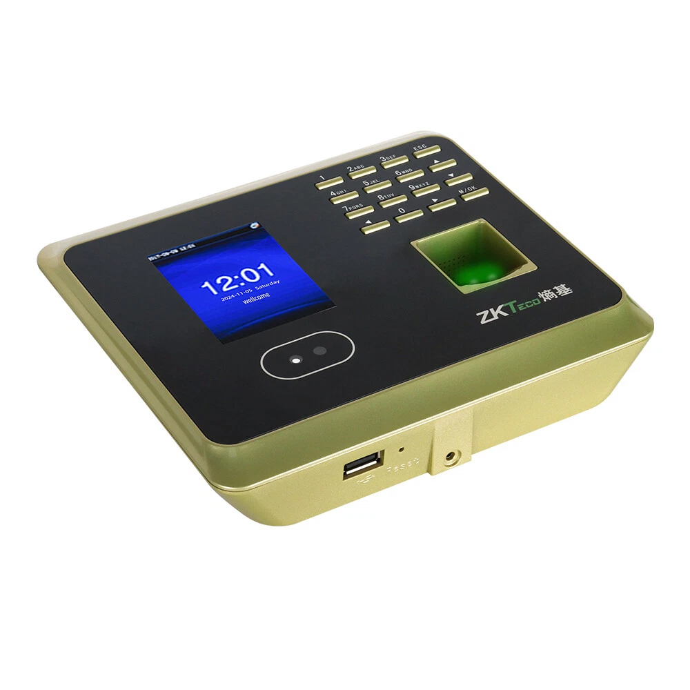 ZKTeco UF100PLUS WiFi Biometric Face and Fingerprint Time-Attendance ...