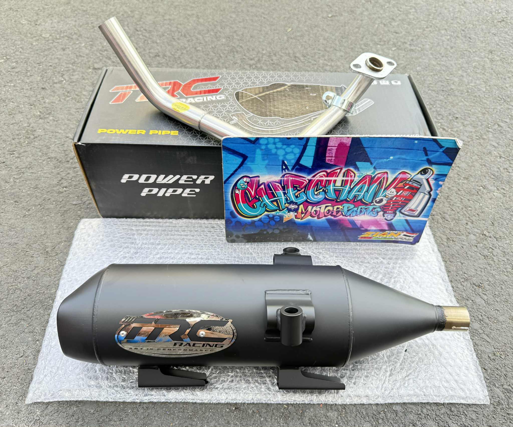 TRC PIPE HONDA CLICK 125/150 / AEROX V2 / NMAX V2 / MIO I 125/M3 LEGIT ...