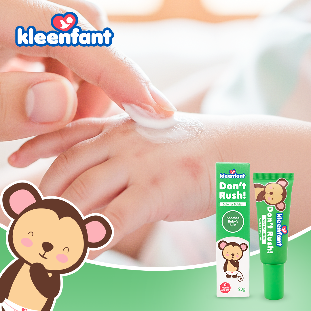 Kleenfant Don't Rush (20g) Pack of 2 Hypoallergenic Baby Needs Skin ...