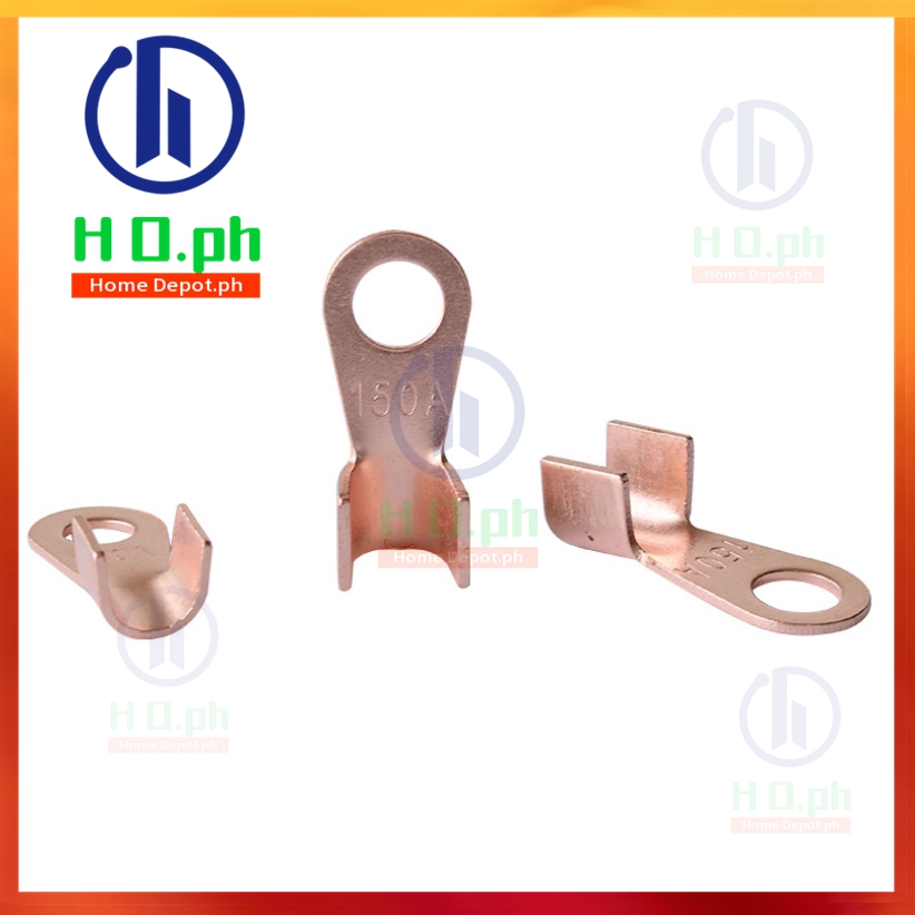 10pcs Battery Lugs Connector Knight Copper Terminal Ot Wire Connector ...