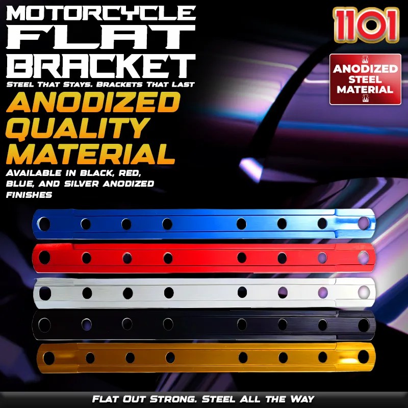 RUSI RFI Motorcycle Flat Bar/Extention Bar THICK/MAKAPAL|BLUE | PH - View #8