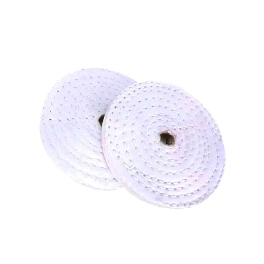 Buffing Cloth White Cloth Wheel Buffing Disc Polishing Wheel Stainless ...