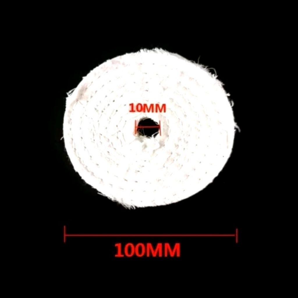 Buffing Cloth White Cloth Wheel Buffing Disc Polishing Wheel Stainless ...