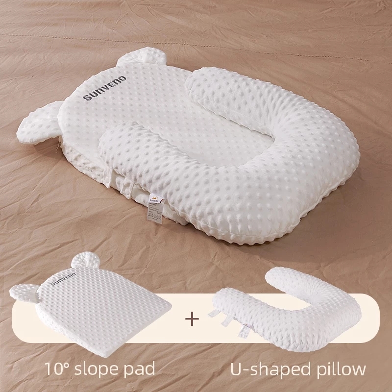 Portable Baby Anti-spill Milk Pillow Newborn Baby Feeding Mattresses ...