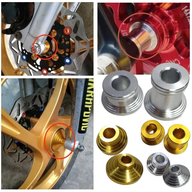 Alloy Hub & Spacers for Honda Click 125i 150i / PCX160 / Yamaha R15 ...