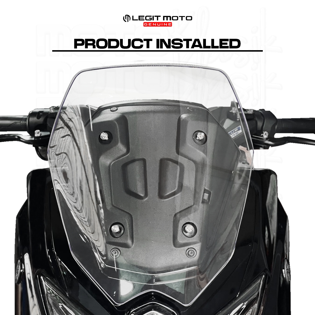 LEGITMOTO NMAX V3 STANDARD / TURBO WINDSHIELD VISOR CLEAR LENS LG-11922 ...