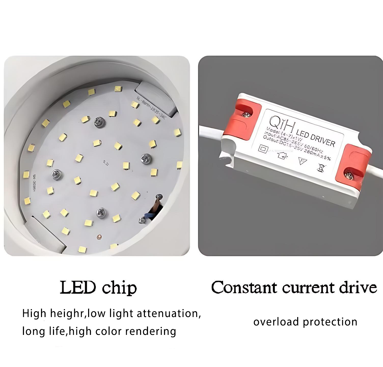 LED Recessed Light Down Light 36W Round Shape Spot Light Ultra-thin ...