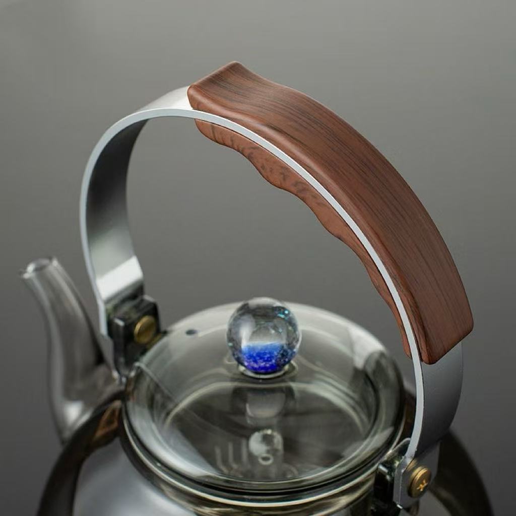 Tea Making Set, Heat-Resistant Glass Pot, Glass Cup, Electric Ceramic ...