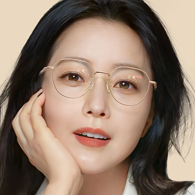 Face Shape Eye Glasses Round Designer Glasses Frames Anti