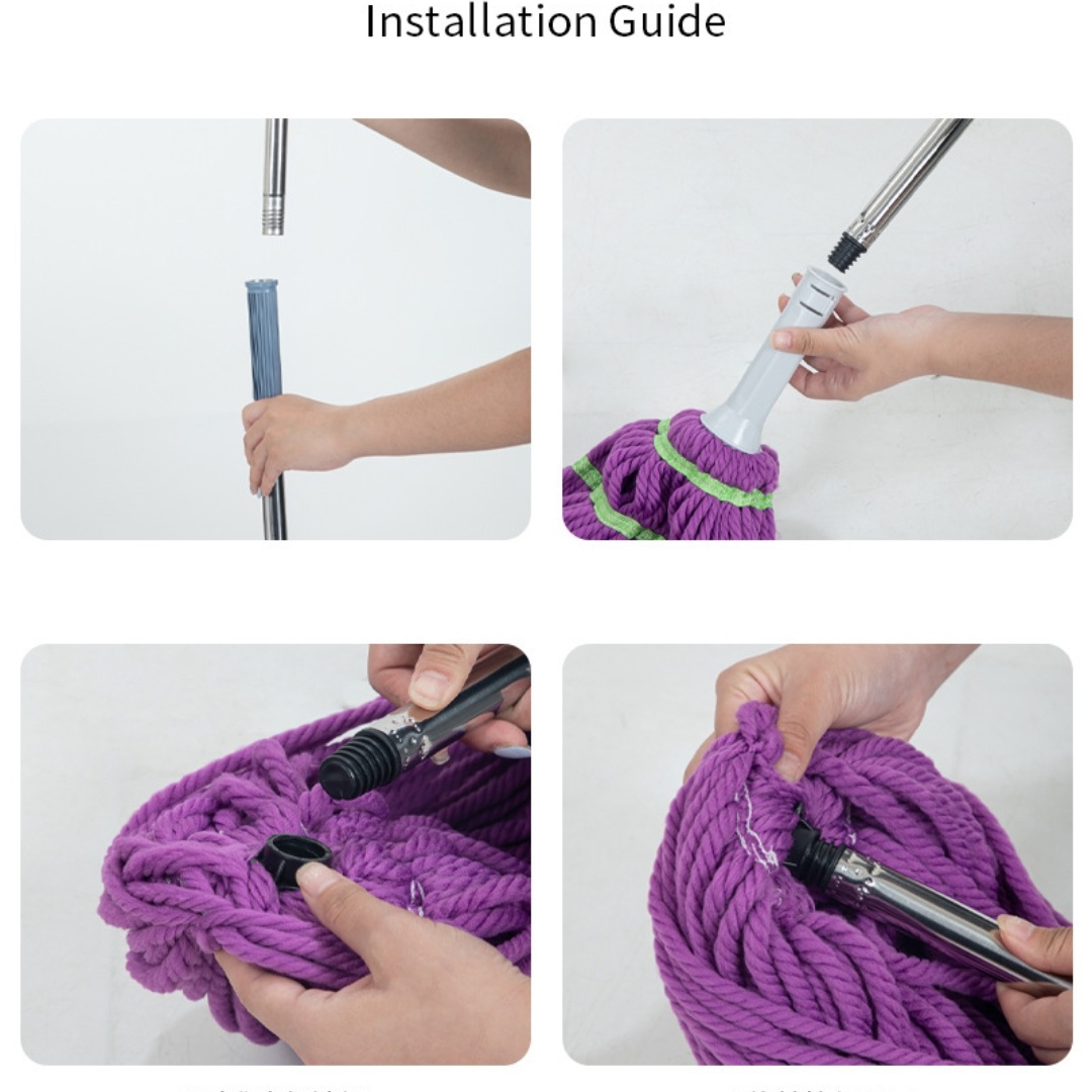 Magic Self Wringing Mop Lazy Mop Tornado Mop Spin Mop 360 Degree Easy ...