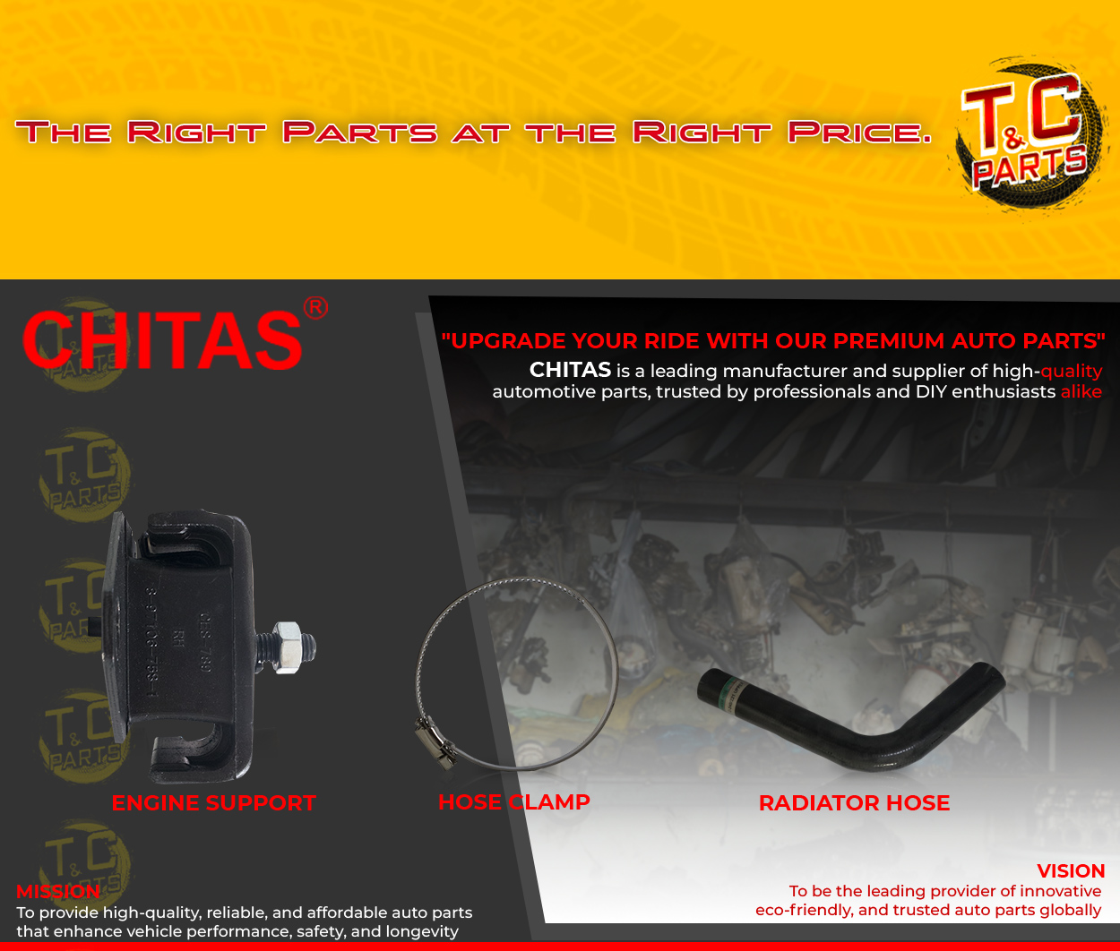 ISUZU NKR NHR 4BE1 RIGT / LEFT ENGINE SUPPORT 8-97106-759-1 CTB CES-789 ...