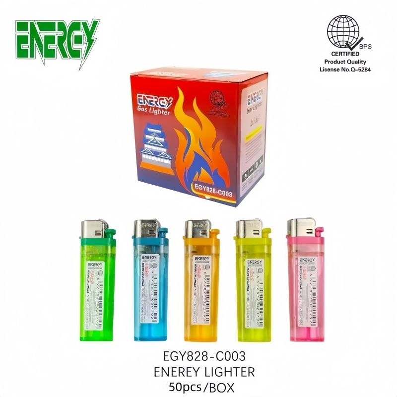 ENERGY LCC lighter with flashlight 50pcs per box. have icc certificate ...