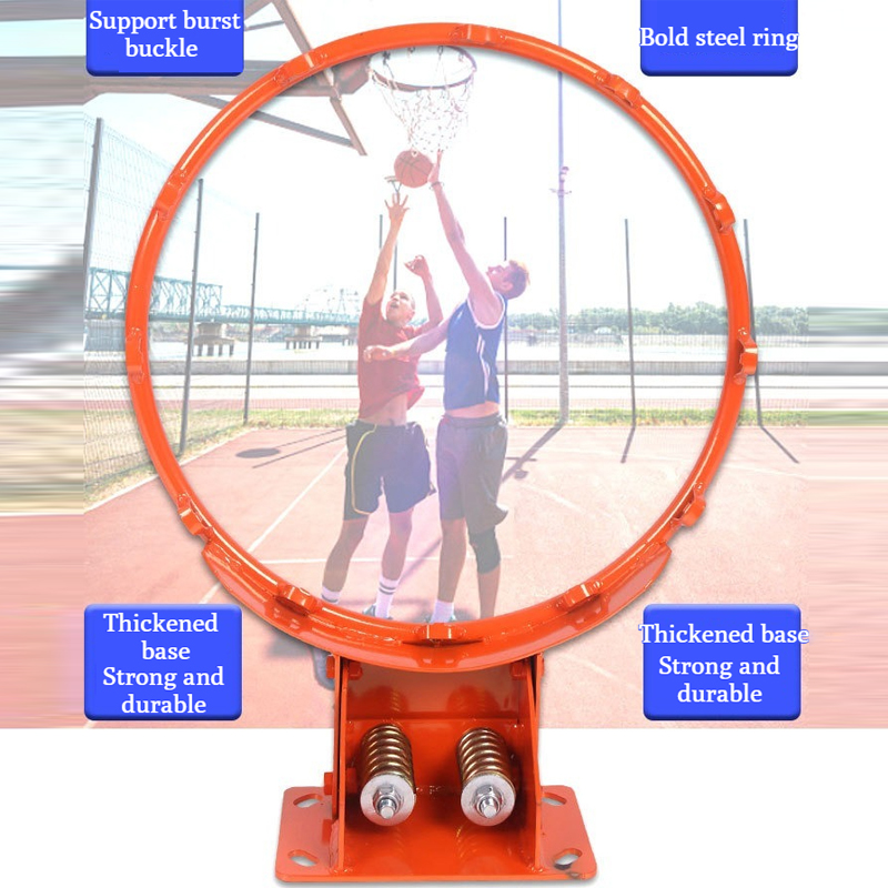 14/18 inch Standard Basketball Hoop Ring Net Wall Mounted Basketball ...