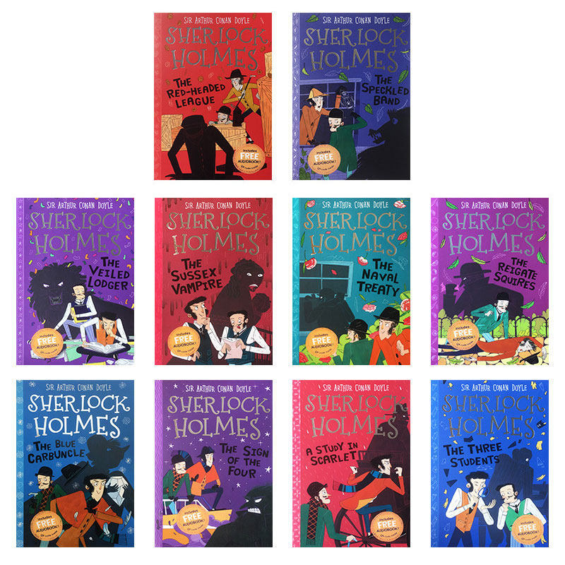 【NEW】Sherlock Holmes Children's kids Collection boxed set classic ...