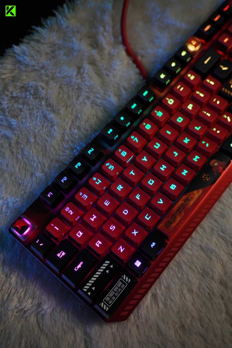 ASUS ROG Strix Scope RX EVA-02 Edition, 100% RGB Gaming Keyboard, rog ...