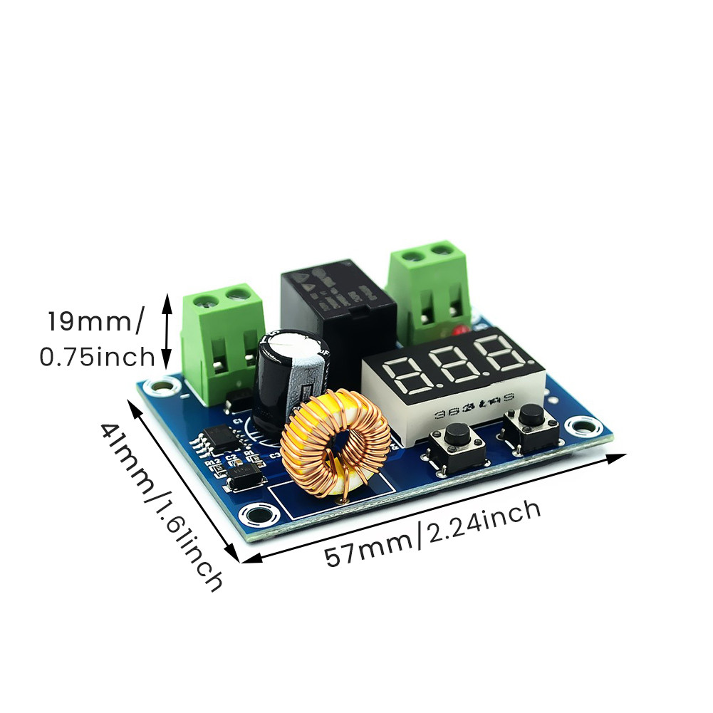 XH-M609 Low Voltage Disconnect Module 12-36V Battery Protection Cut Off ...