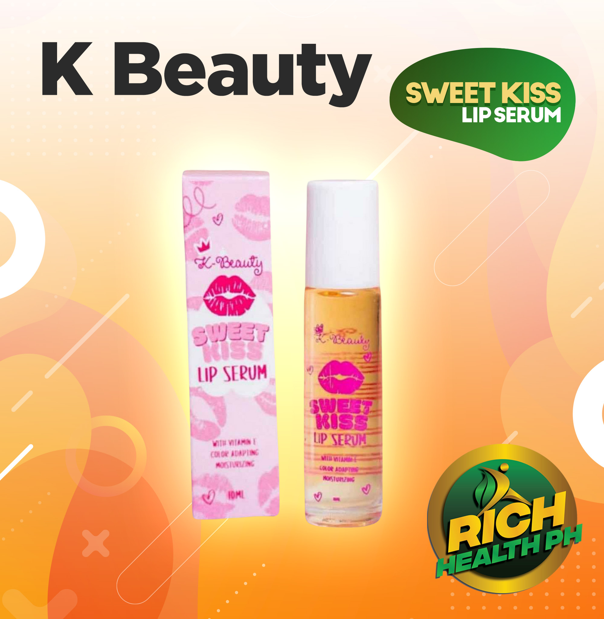 K - BEAUTY Sweet Kiss Lip Serum by Meldhen 10 mL Lip and Cheek Stain ...