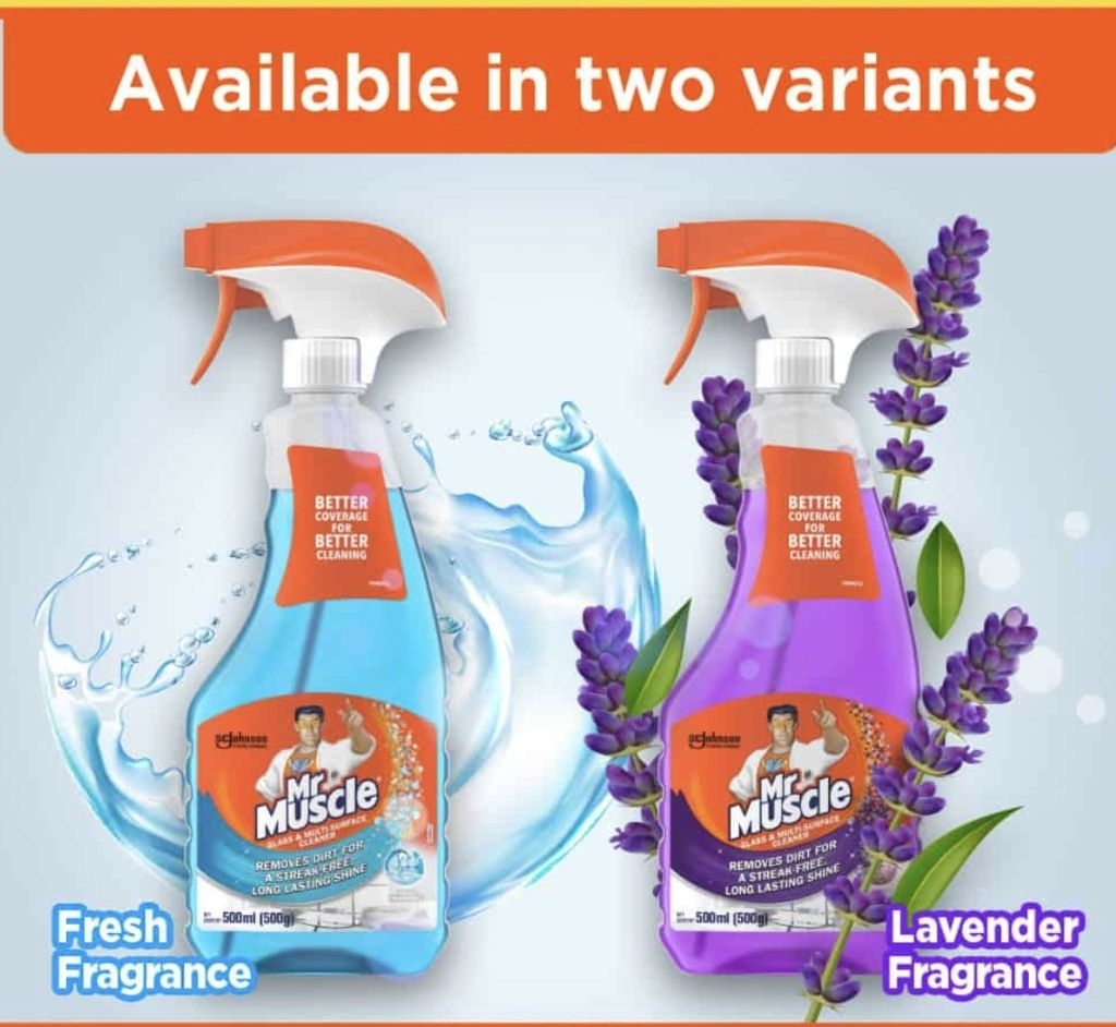 Mr muscle glass & multi surface cleaner 500ml | Shopee Philippines