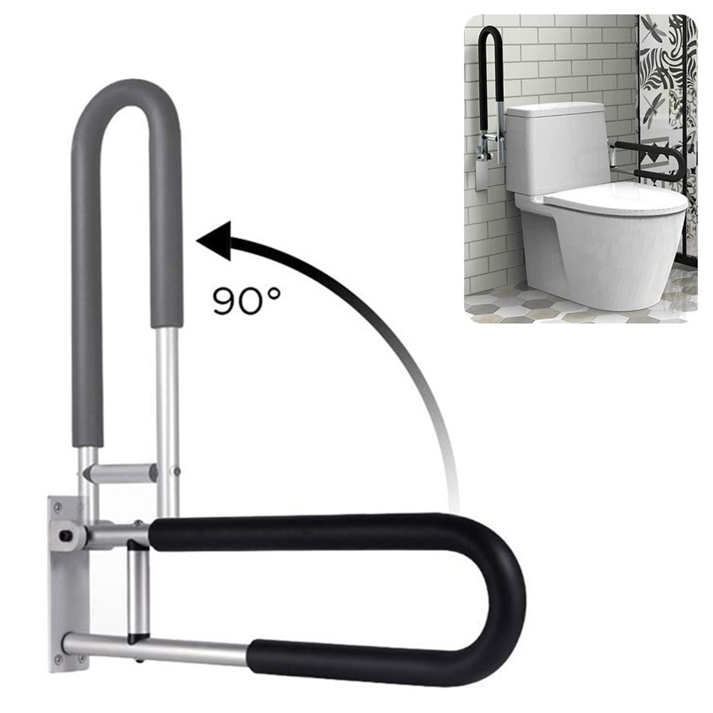 Toilet Armrest Elderly Bathroom Handrail Safety Guardrail Senior ...