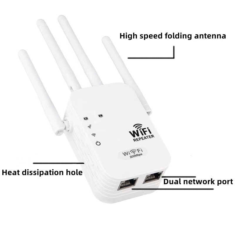 1200 MBPS WIRELESS wifi reapter 6 antenna WIFI EXTENDER SIGNAL ...