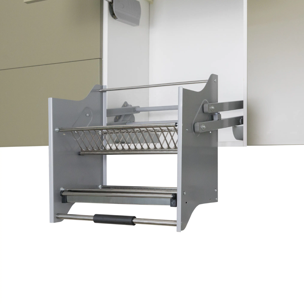 50cm cabinet pulldown pantry bask 50cm pulldown dish rack plate rack ...