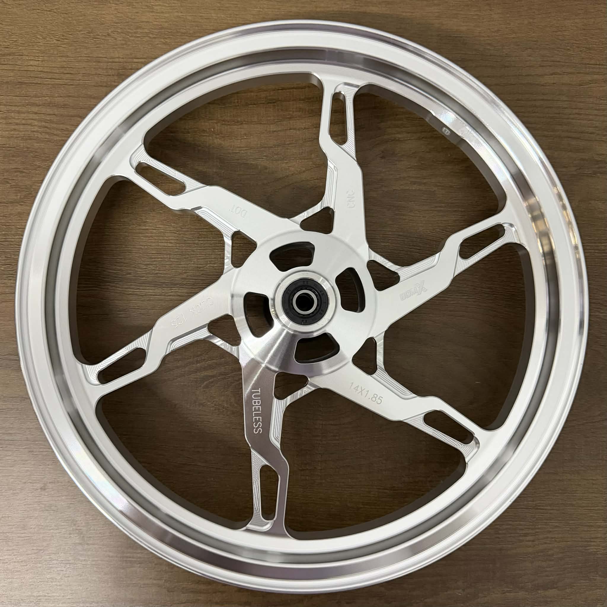 BOM RANGSIT BomX CNC MAGS RAZOR HEXA 6 SPOKES FOR CLICK 125 | Shopee ...
