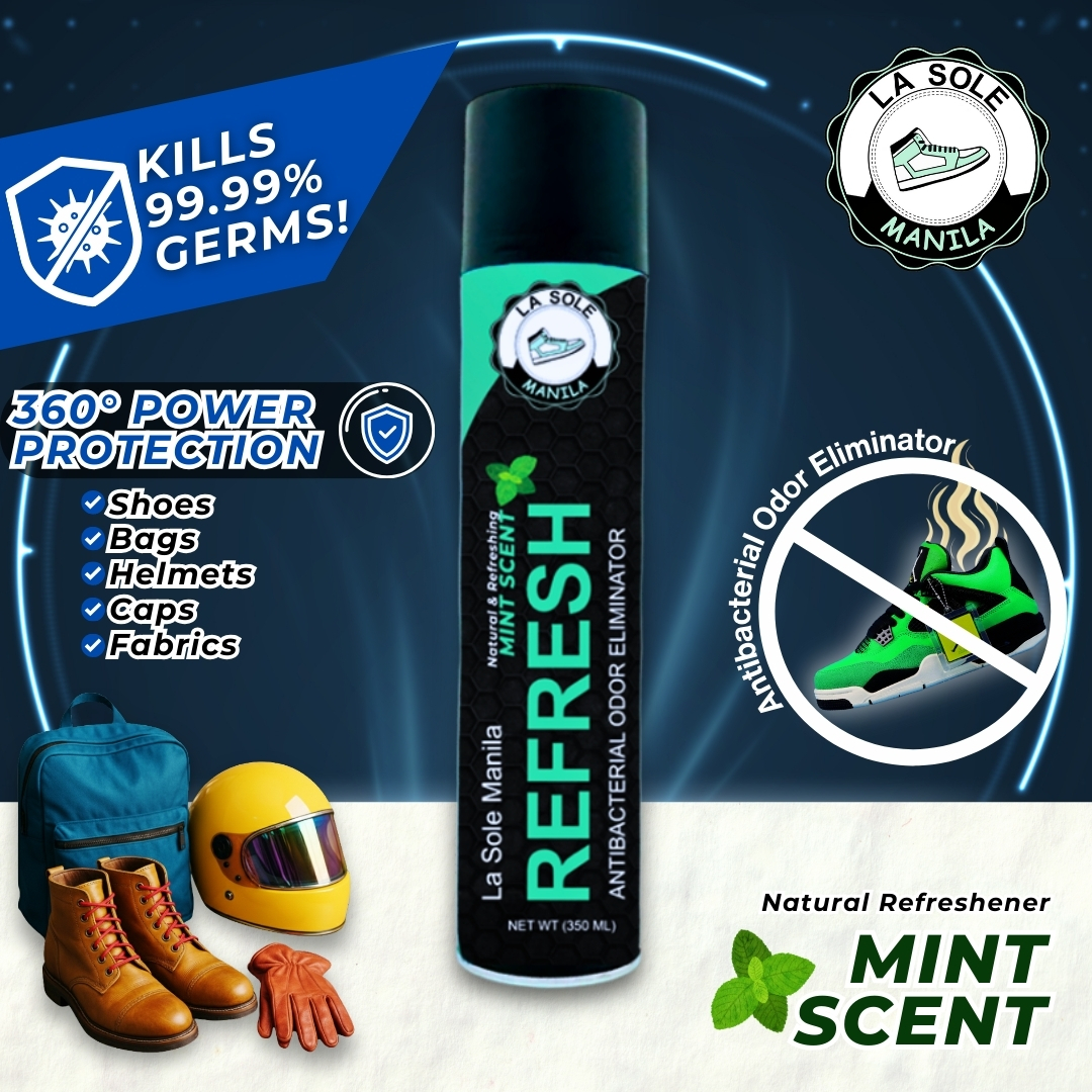 La Sole Manila Refresh Odor Eliminator & Antibacterial Spray for Shoes ...