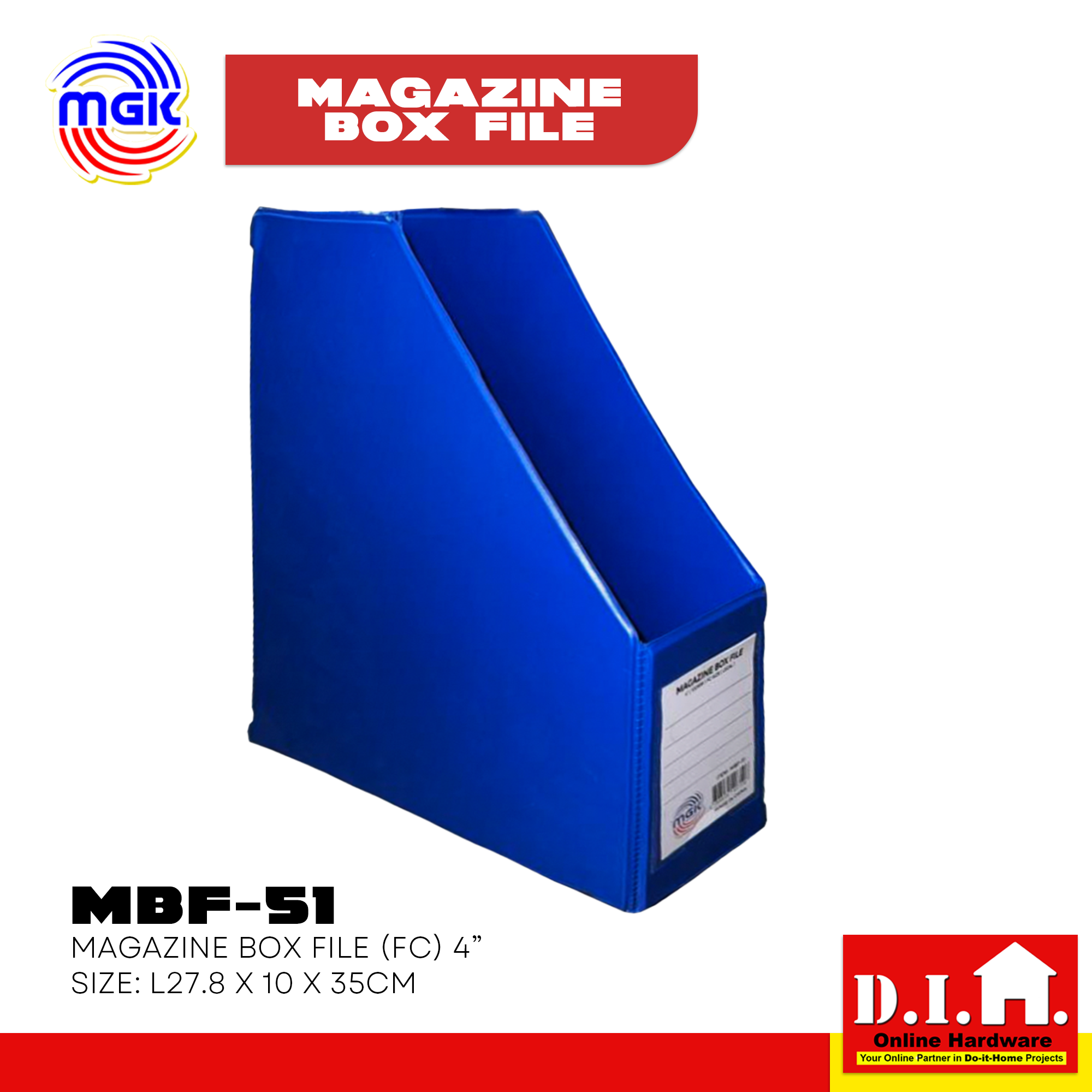 Do It Home MGK MBF-51 Magazine Box File FC 4