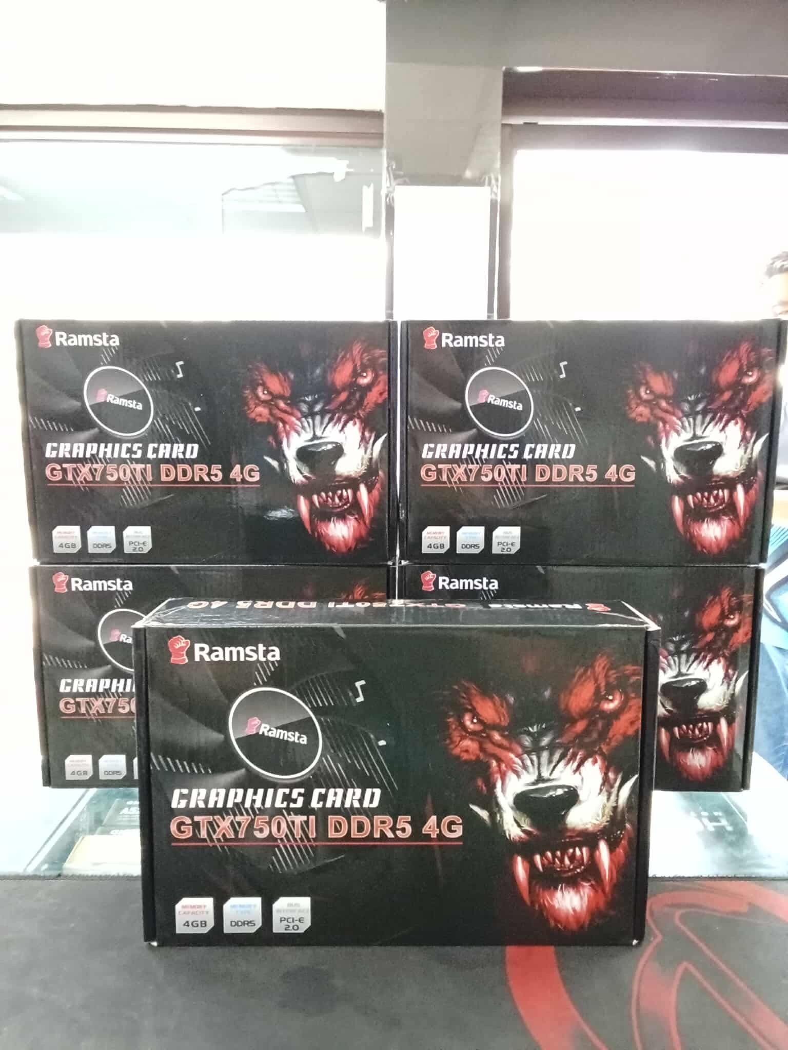 RAMSTA NVIDIA GTX 750 TI 4GB DDR5 128BIT GRAPHICS CARD | Shopee Philippines