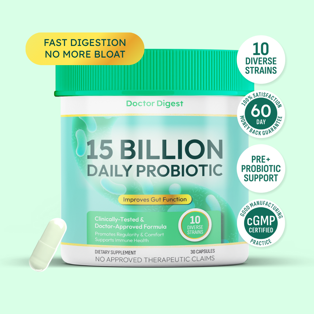 Doctor Digest 15 Billion Daily Probiotic Pills 3 Capsule Pouch | Shopee ...