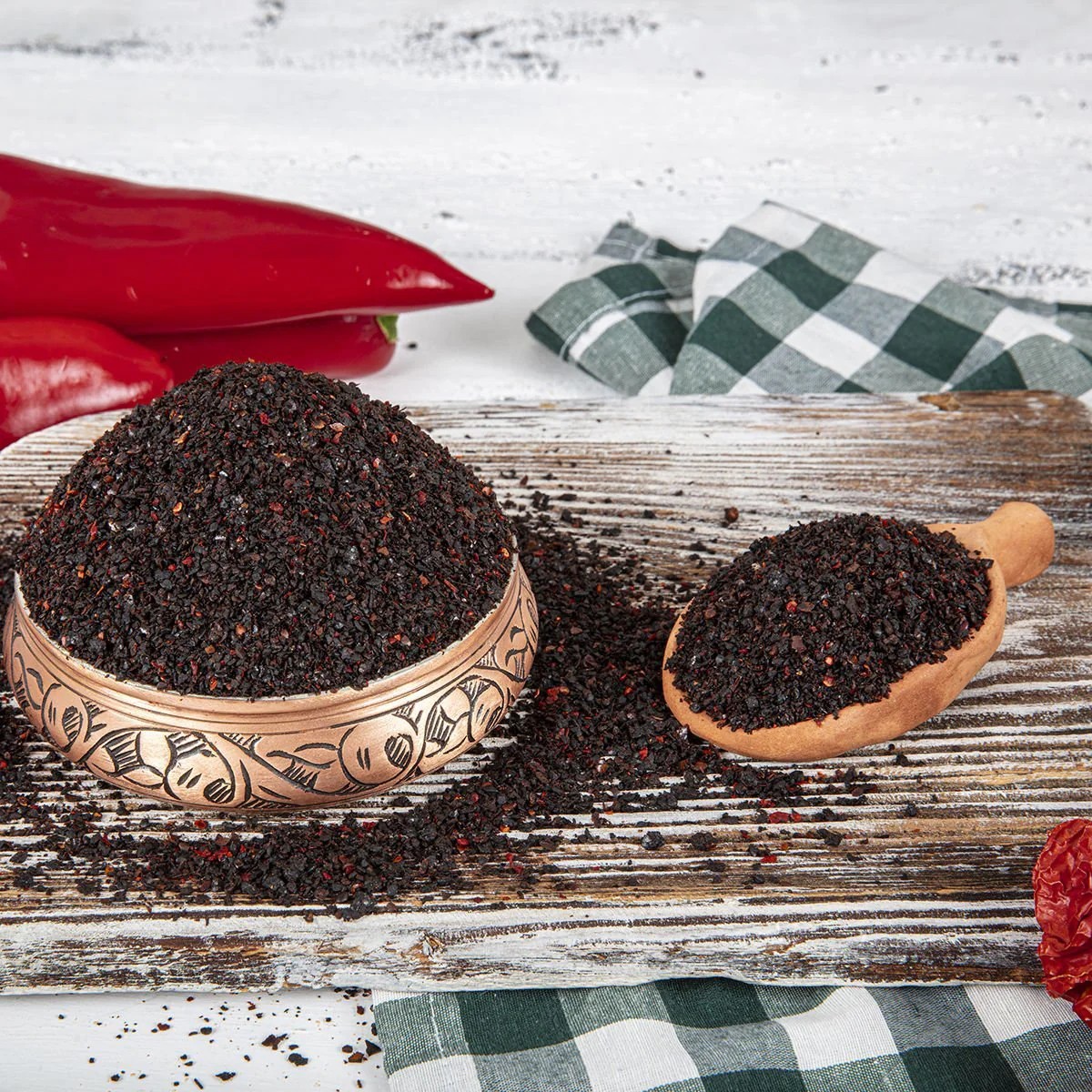Turkish Isot Black Chili Flakes | Premium Urfa Biber | Smoky, Mild Heat ...