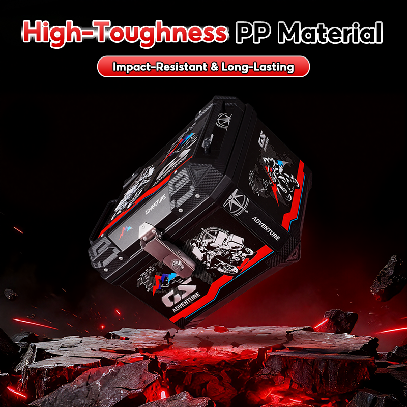 SOARFLY 38L 45L Top Box Motorcycle Aluminium Top Box 45L ALUMINIUM ...