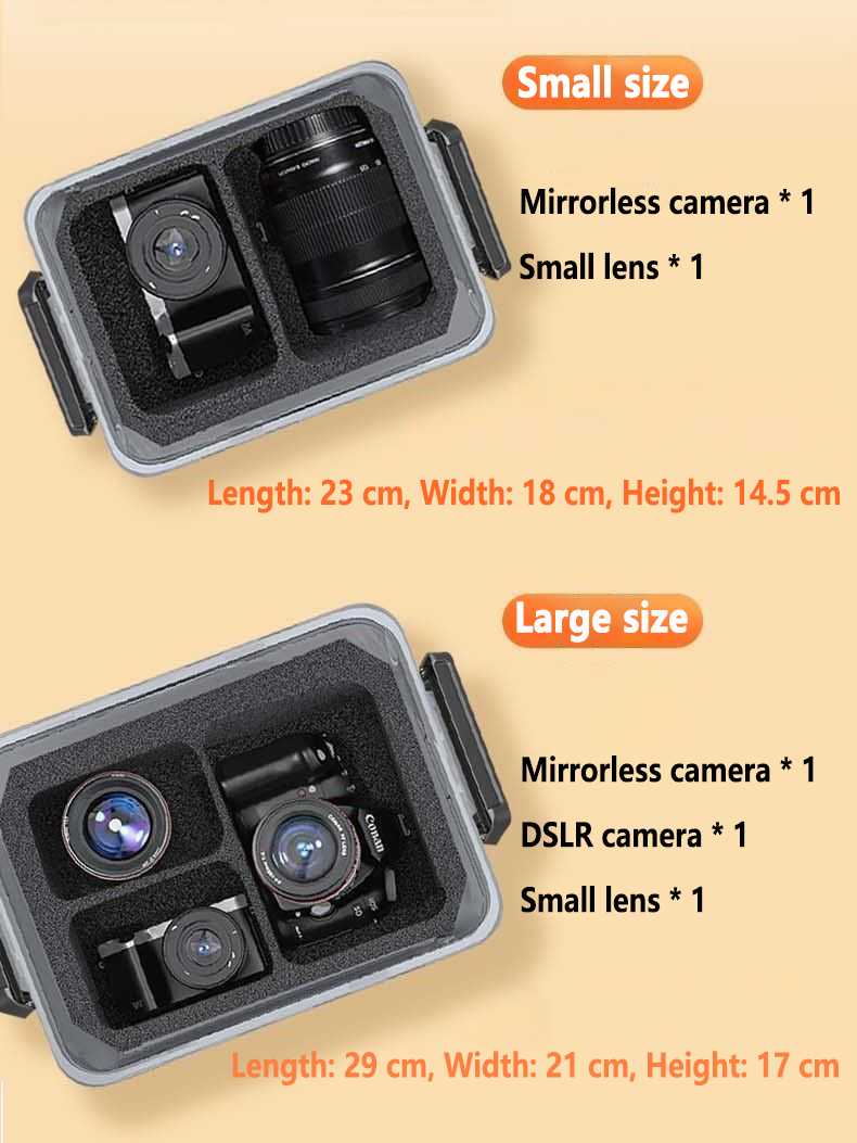 Camera dry box with Digital hygrometer and Desiccant Sealing thickening ...