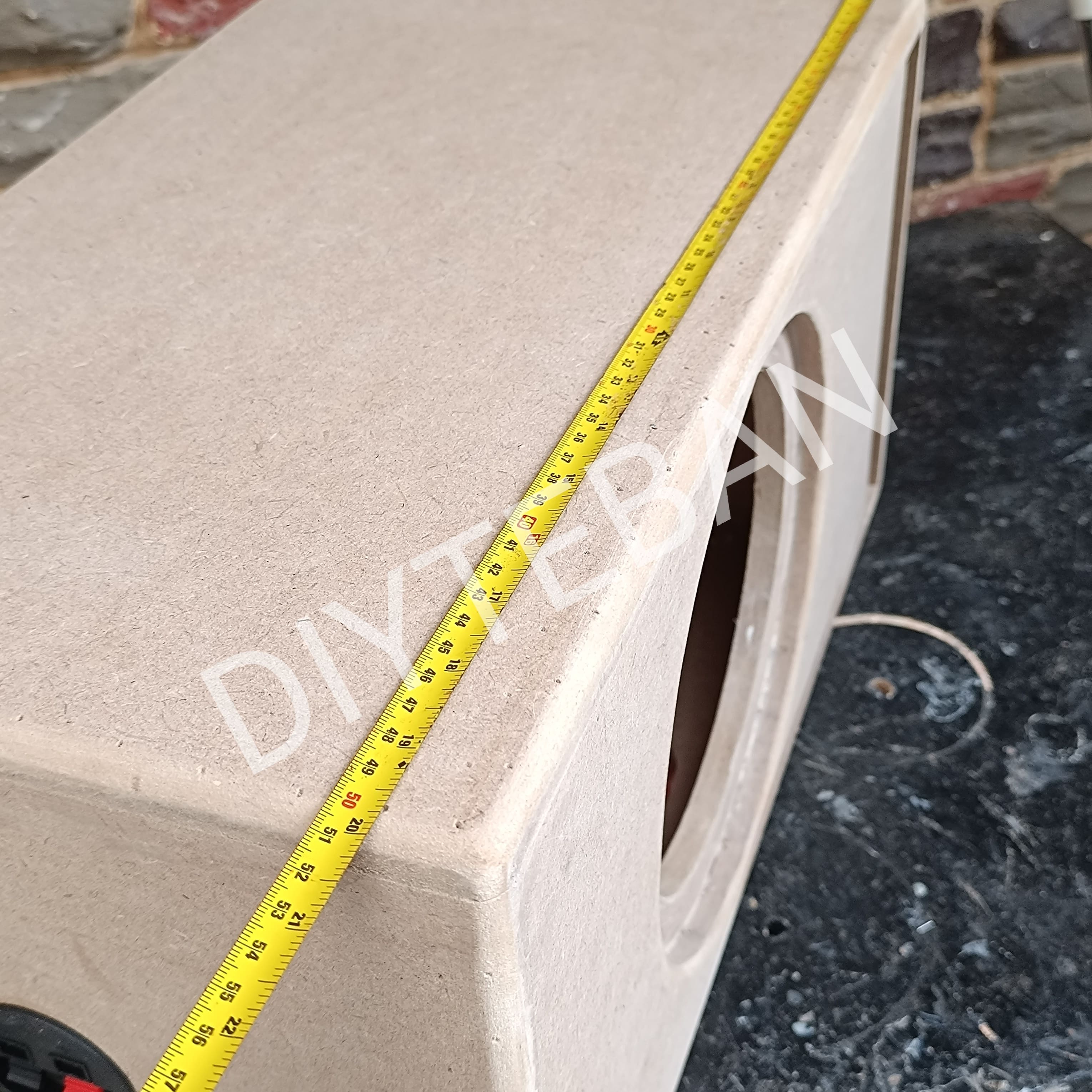 8 Inch Wide 35hz Tuned L Ported Subwoofer Box Good for Category 7 ...