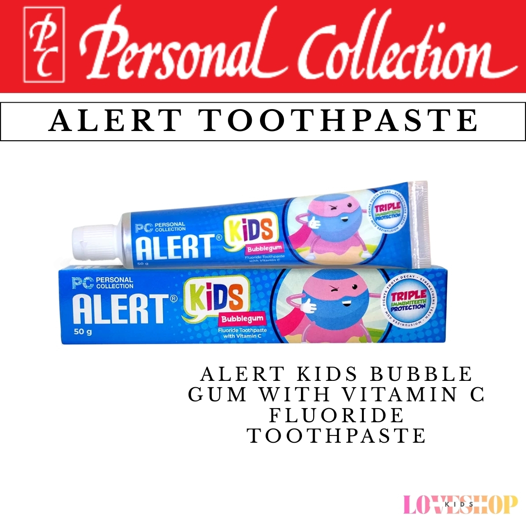 Alert Kids Toothpaste with Triple Immune Teeth Protection, 50g | Shopee ...