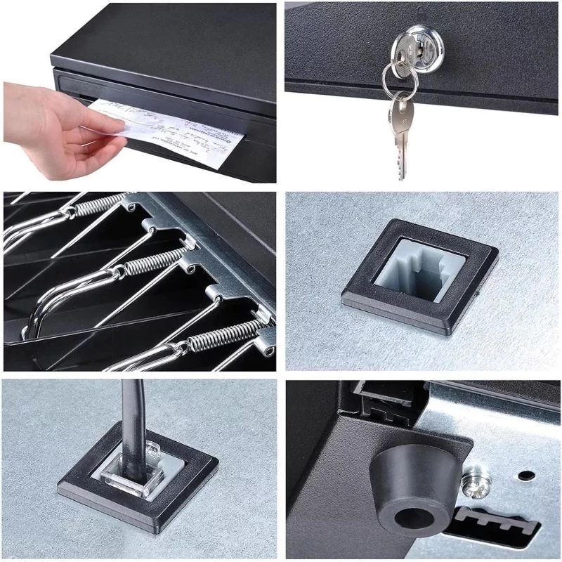 Expose Cash Drawer Cashier Box Supermarket Money Secret Safe Box 5 ...