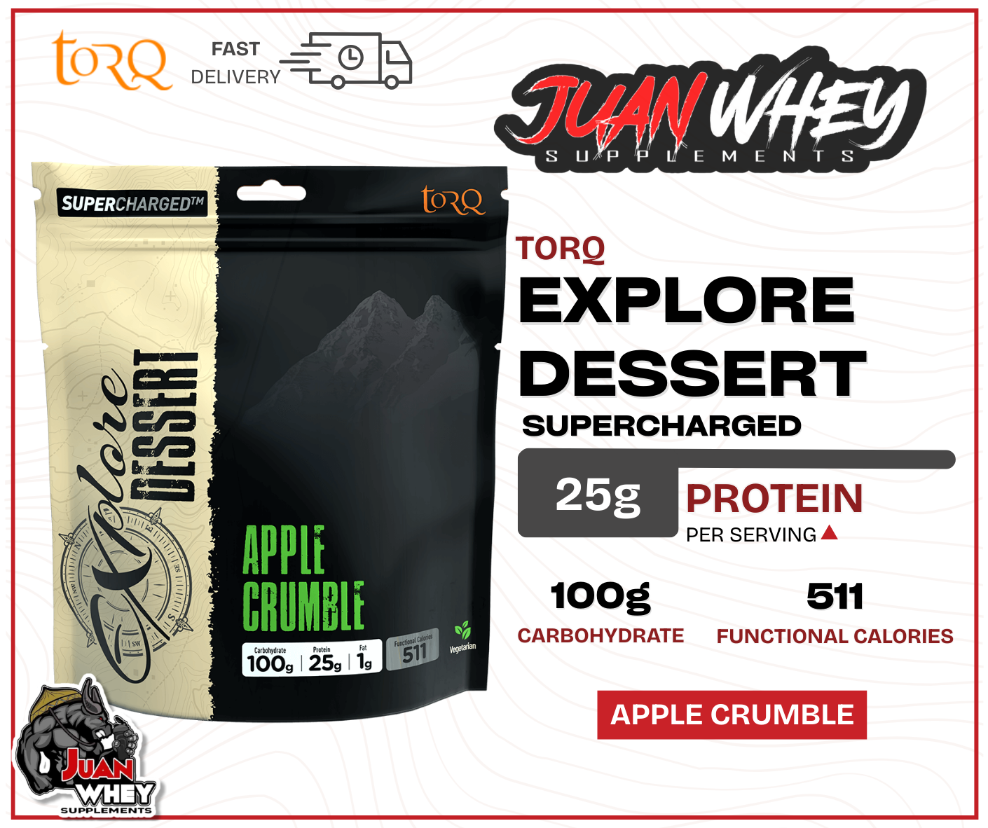 Torq Explore Dessert Supercharged 150g | Shopee Philippines