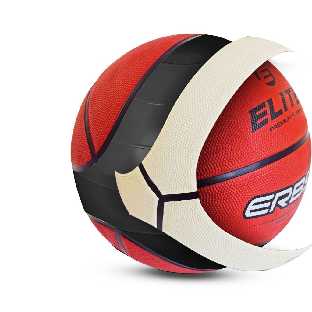 Elite ERB9X 9-Panel Rubber Basketball Official Size 7 | Shopee Philippines