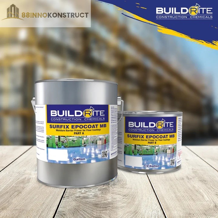 BUILDRITE EPOCOAT MB WHITE - Moisture Barrier Primer for Floor Coatings ...