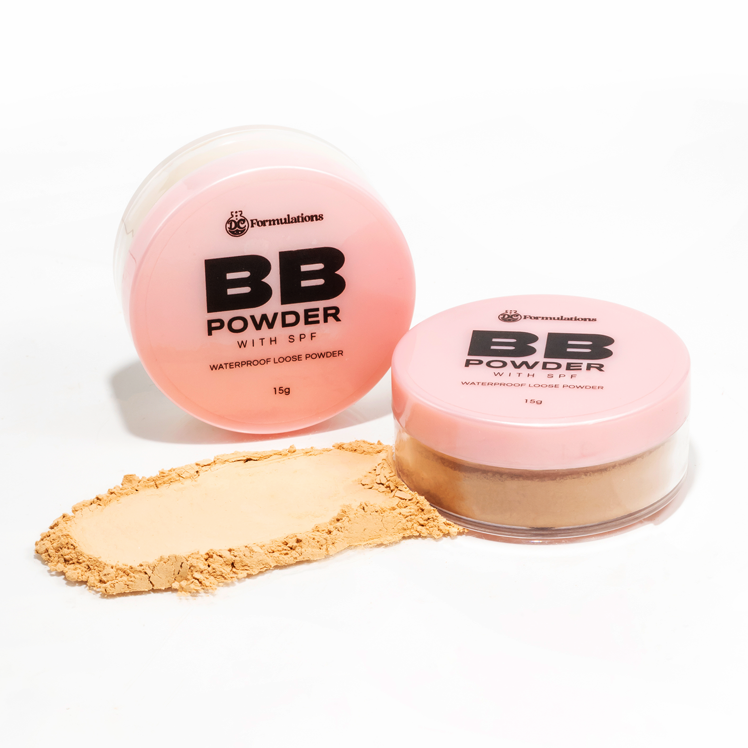 BB Loose Powder - DC Formulations 01 waterproof long lasting Mattifying ...
