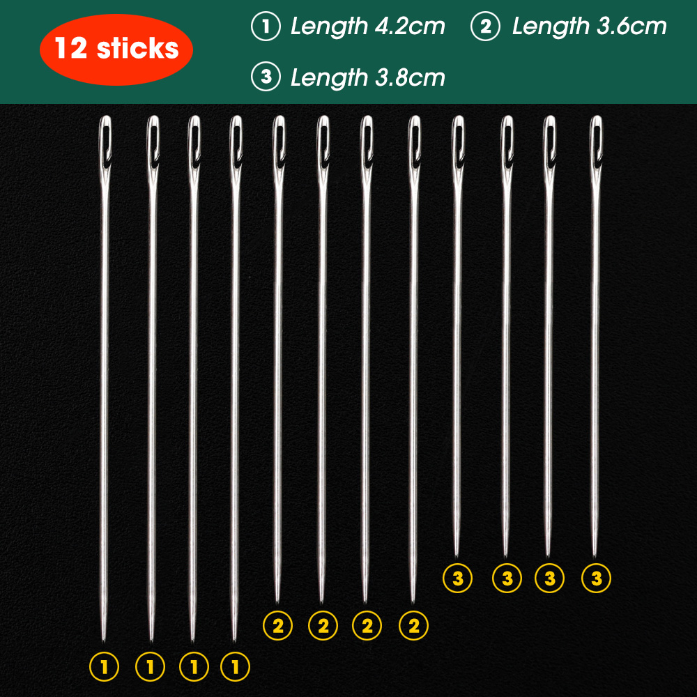 Multifuntion Self Threading Needles for Hand Sewing - Easy Side ...